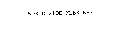 WORLD WIDE WEBSTERS