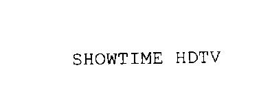 SHOWTIME HDTV