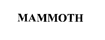 MAMMOTH