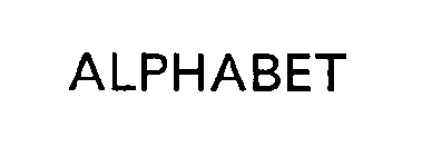 ALPHABET