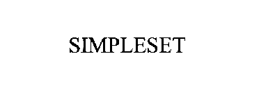 SIMPLESET