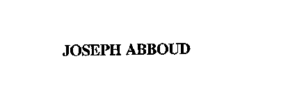 JOSEPH ABBOUD