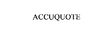 ACCUQUOTE