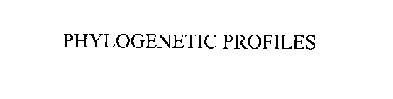 PHYLOGENETIC PROFILES