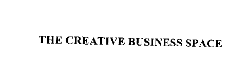 THE CREATIVE BUSINESS SPACE