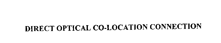 DIRECT OPTICAL CO-LOCATION CONNECTION