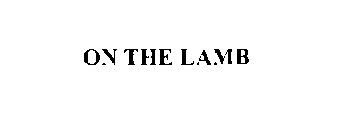 ON THE LAMB