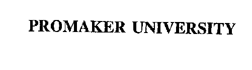 PROMAKER UNIVERSITY