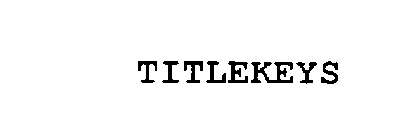 TITLEKEYS