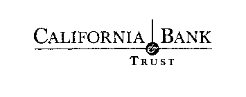 CALIFORNIA BANK & TRUST