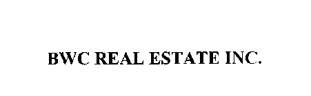 BWC REAL ESTATE INC.