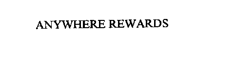 ANYWHERE REWARDS