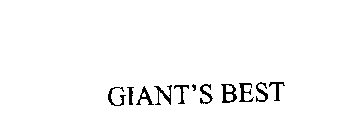 GIANT'S BEST