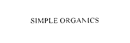 SIMPLE ORGANICS