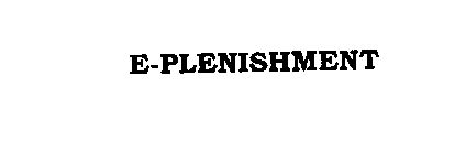 E-PLENISHMENT