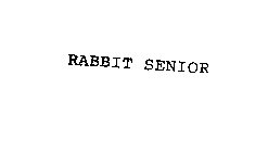 RABBIT SENIOR