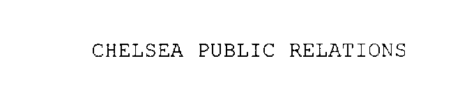 CHELSEA PUBLIC RELATIONS