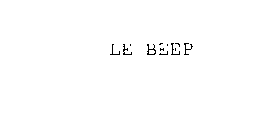 LE BEEP