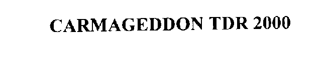 CARMAGEDDON TDR 2000