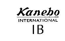 KANEBO INTERNATIONAL I B