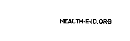 HEALTH-E-ID.ORG