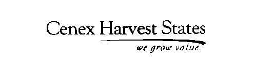 CENEX HARVEST STATES WE GROW VALUE