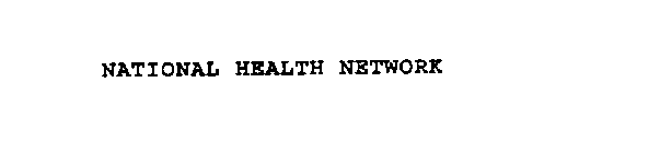 NATIONAL HEALTH NETWORK