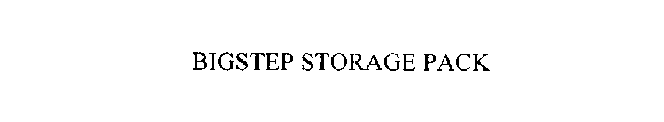 BIGSTEP STORAGE PACK