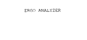 ERGO ANALYZER