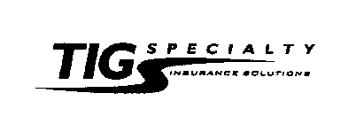 TIG SPECIALTY INSURANCE SOLUTIONS