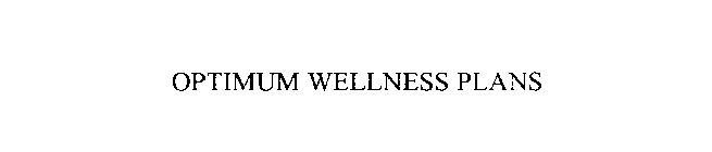 OPTIMUM WELLNESS PLANS