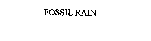 FOSSIL RAIN