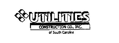 UTILITIES CONSTRUCTION CO., INC. OF SOUTH CAROLINA