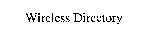 WIRELESS DIRECTORY