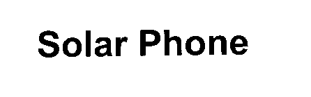 SOLAR PHONE