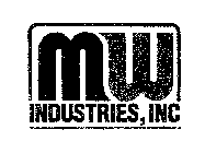 MW INDUSTRIES, INC