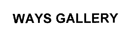 WAYS GALLERY