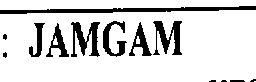 JAMGAM