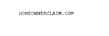 HOMEOWNERCLAIM.COM