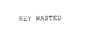 KEYWASTED