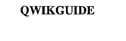 QWIKGUIDE