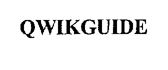 QWIKGUIDE