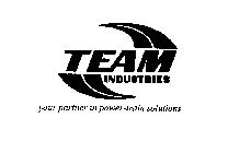 TEAM INDUSTRIES YOUR PARTNER IN POWER-TRAIN SOLUTIONS