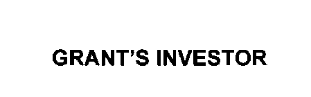 GRANT'S INVESTOR