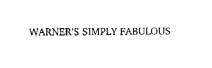 WARNER'S SIMPLY FABULOUS