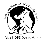 TAKING THE FLAME OF HOPE TO THE WORLD! THE HOPE FOUNDATION