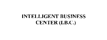 INTELLIGENT BUSINESS CENTER (I.B.C.)