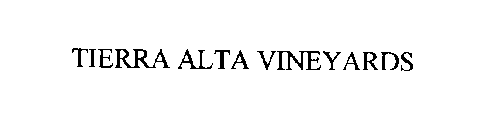 TIERRA ALTA VINEYARDS
