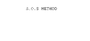 S.O.S METHOD