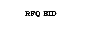 RFQ BID